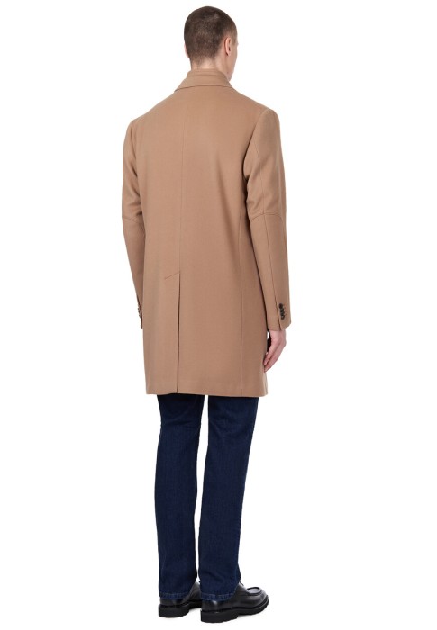 пальто  из италии вид сбоку