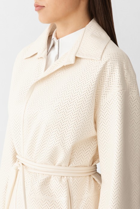 пальто  из италии вид сбоку