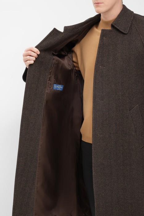 пальто  из шерсти спереди