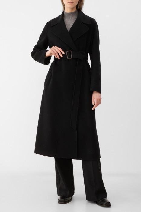 пальто  из шерсти спереди