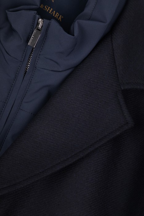 пальто  универсального стиля с лицевой стороны