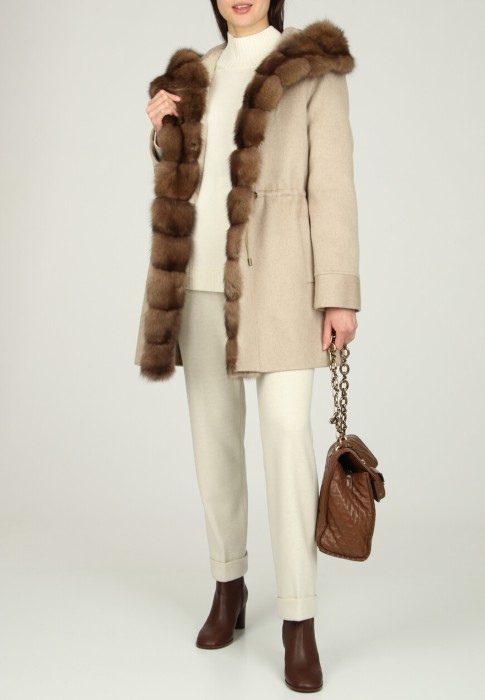 пальто  от бренда pajaro вид слева