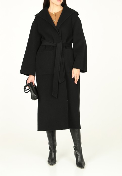 пальто  от бренда pinko вид слева