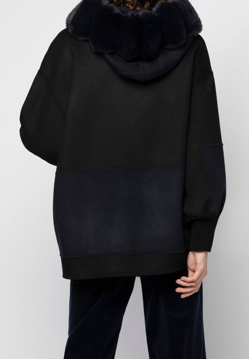 пальто  из италии вид сбоку