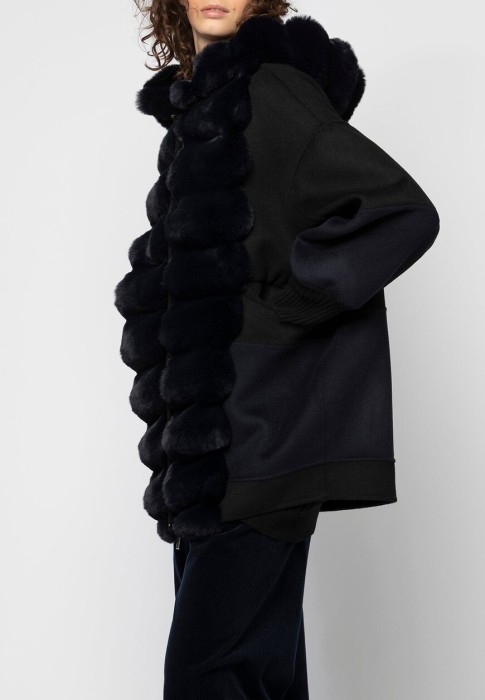 пальто  из проверенных материалов спереди