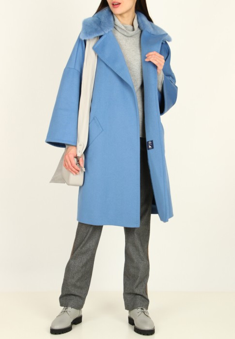 пальто  от бренда teresa tardia вид слева