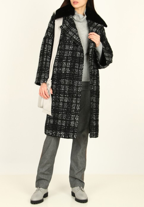 пальто  от бренда teresa tardia вид слева