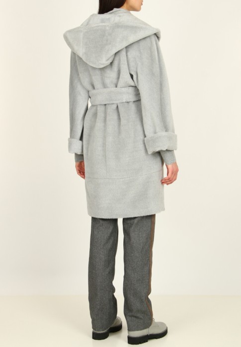 пальто  из италии вид сбоку