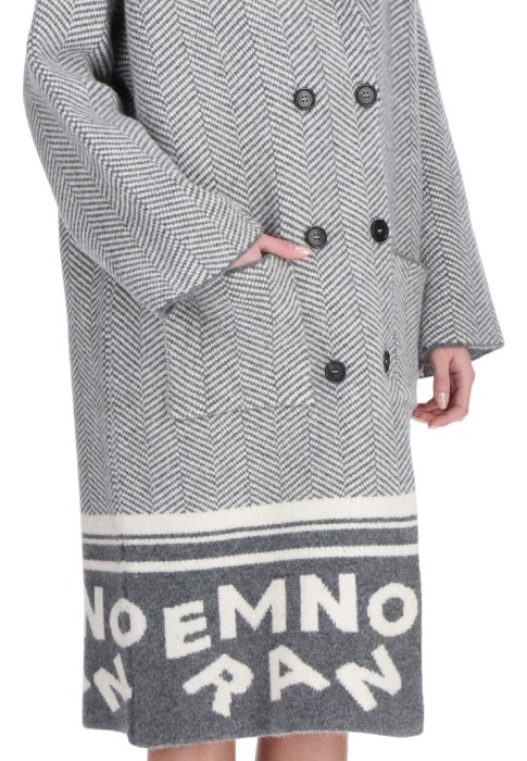 пальто  из италии вид сбоку