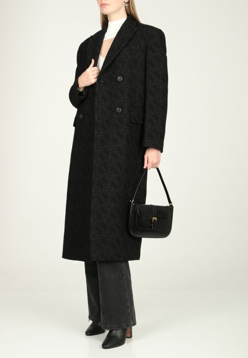 пальто  из италии вид сбоку