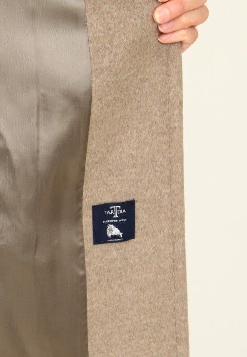 пальто  из проверенных материалов спереди