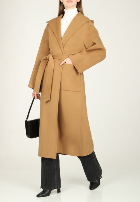 пальто  из италии вид сбоку