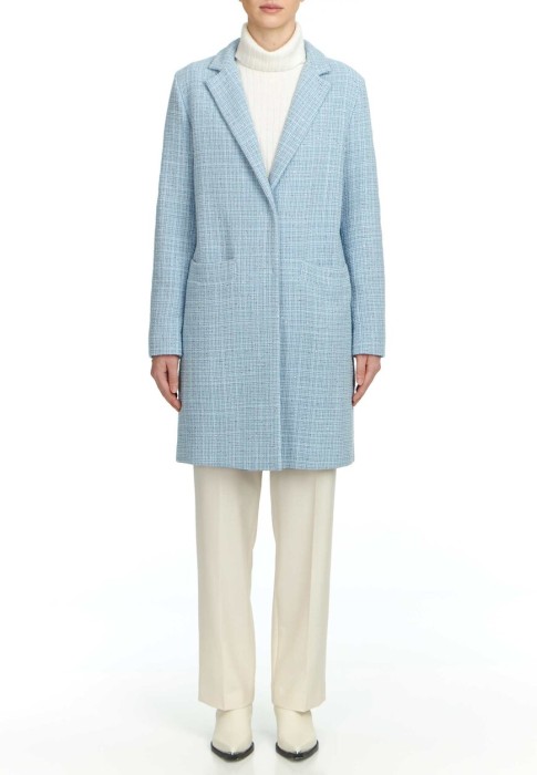 пальто  из франции вид сбоку