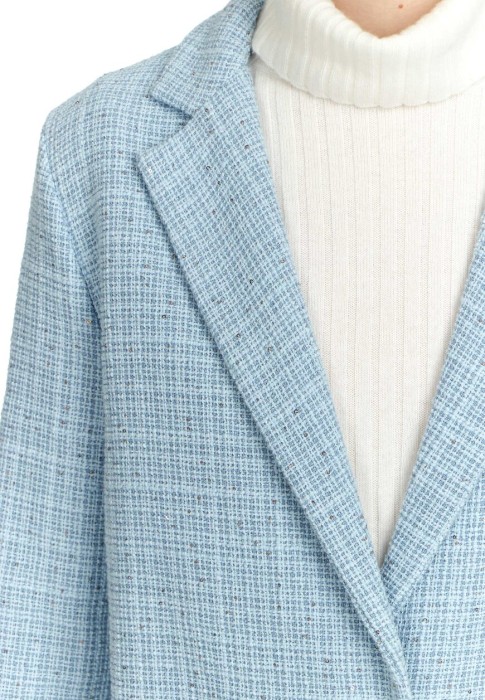 пальто  из проверенных материалов спереди