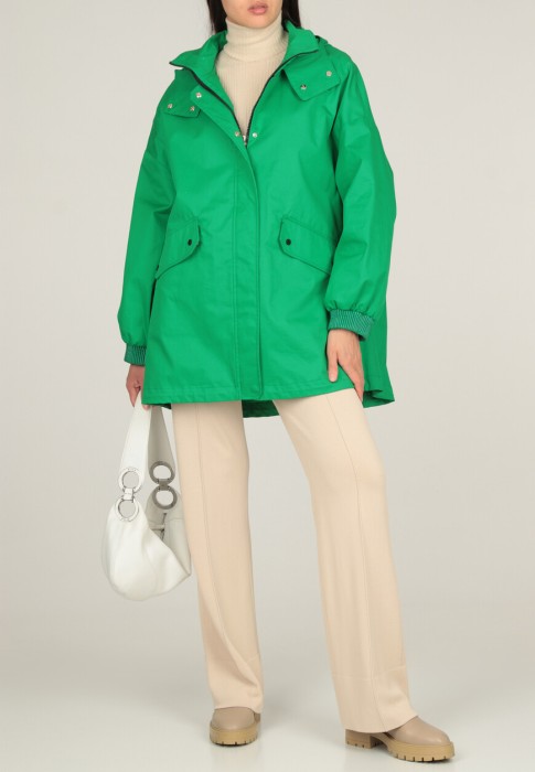 пальто  от бренда herno вид слева