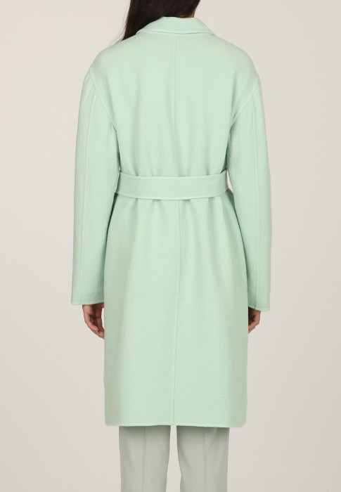 пальто  из италии вид сбоку