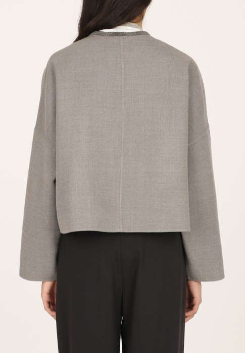 пальто  из италии вид сбоку