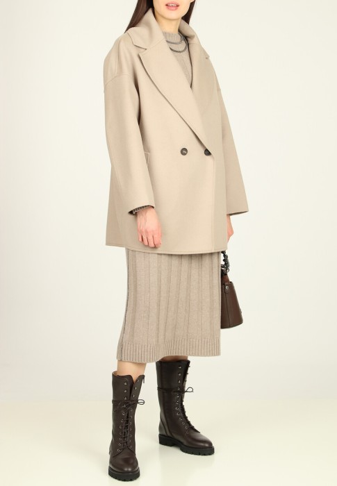 пальто  от бренда fabiana filippi вид слева