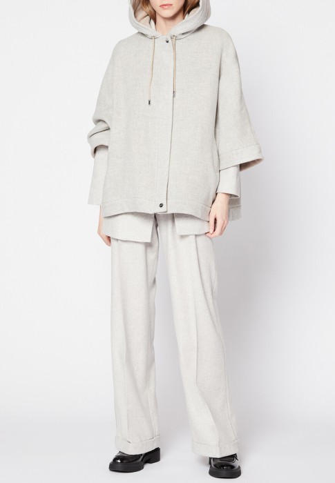 пальто  из италии вид сбоку