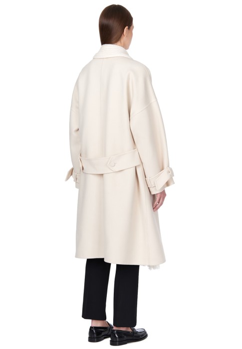 пальто  из италии вид сбоку