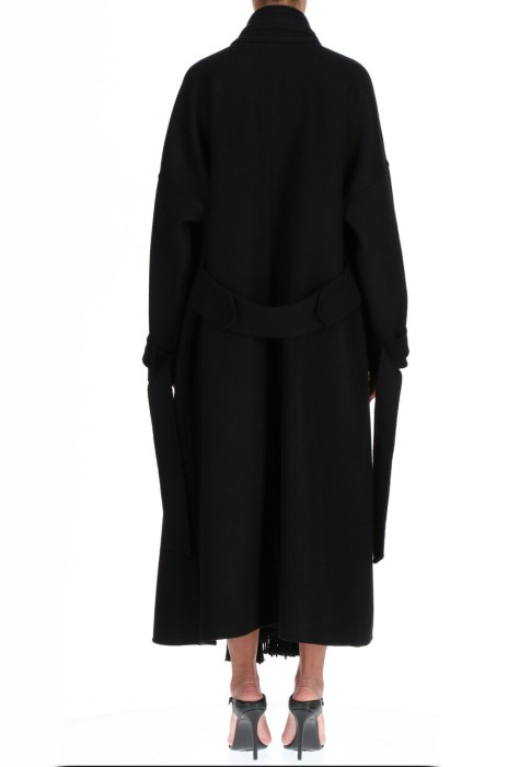 пальто  от бренда ermanno scervino вид слева