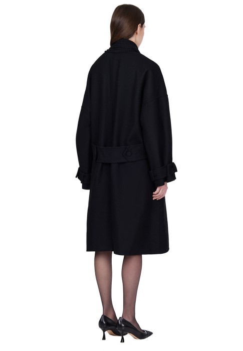 пальто  из италии вид сбоку