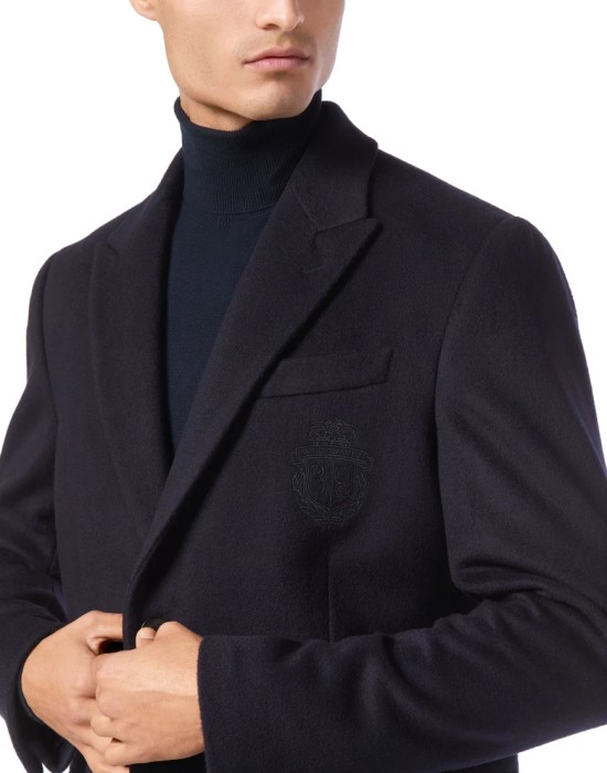 пальто  из италии вид сбоку