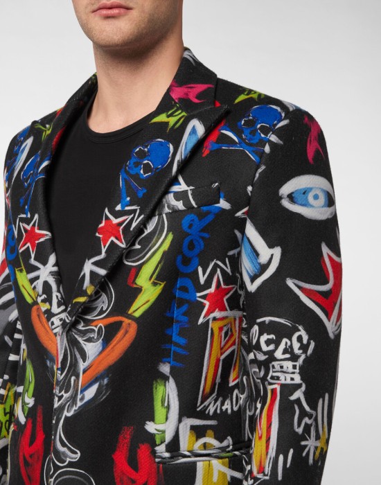 пальто  из америки вид сбоку