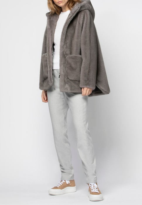 пальто  из италии вид сбоку