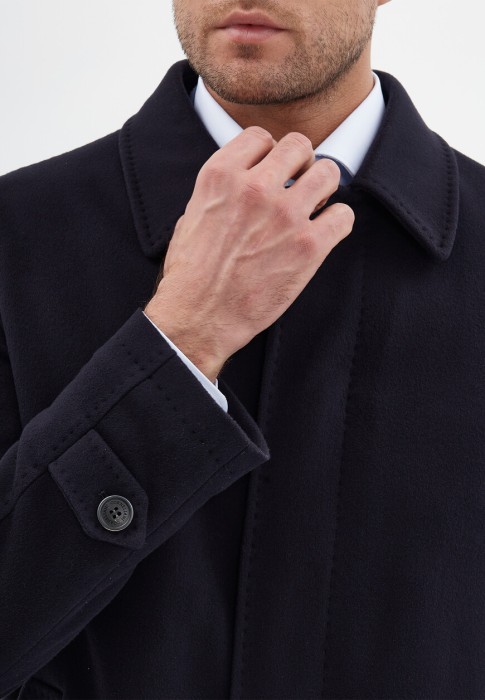 пальто  из проверенных материалов спереди