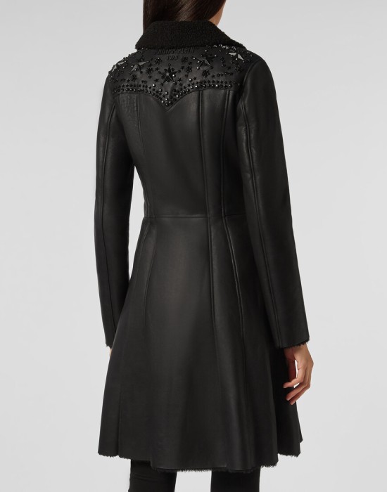 пальто  из америки вид сбоку