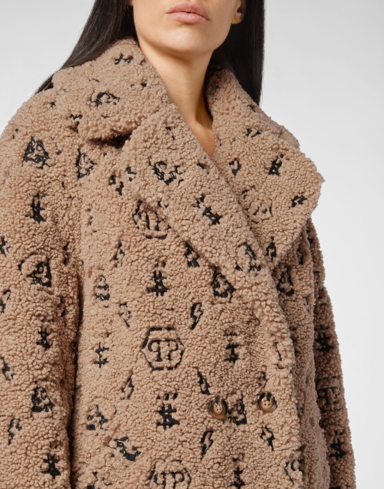 пальто  из проверенных материалов спереди