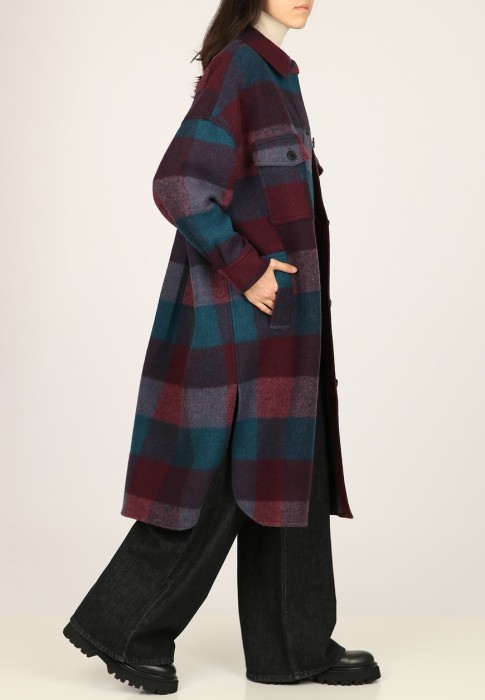 пальто  из франции вид сбоку