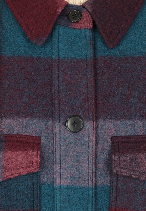 пальто  из проверенных материалов спереди