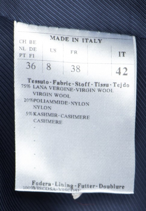 пальто  универсального стиля с лицевой стороны