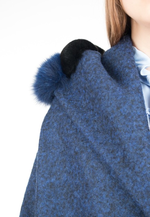 пальто  из проверенных материалов спереди