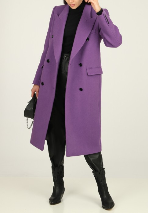 пальто  от бренда isabel marant вид слева