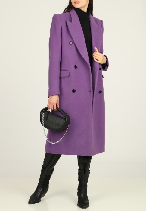 пальто  из франции вид сбоку