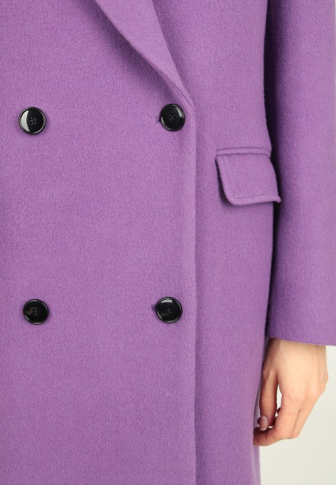 пальто  из проверенных материалов спереди