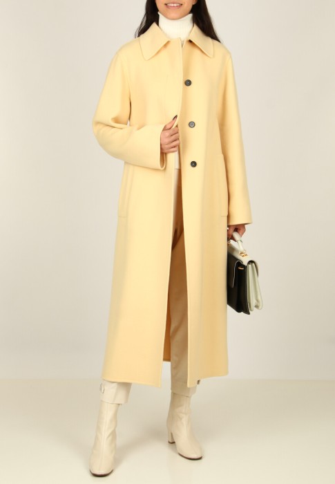 пальто  от бренда jil sander вид слева