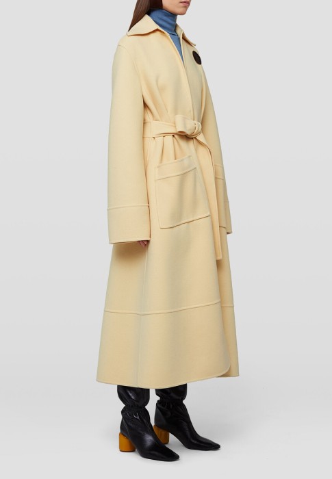 пальто  из германии вид сбоку