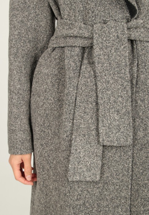 пальто  универсального стиля с лицевой стороны