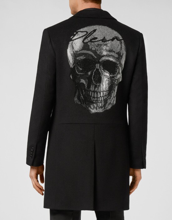 пальто  из америки вид сбоку