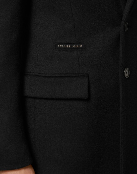 пальто  из проверенных материалов спереди