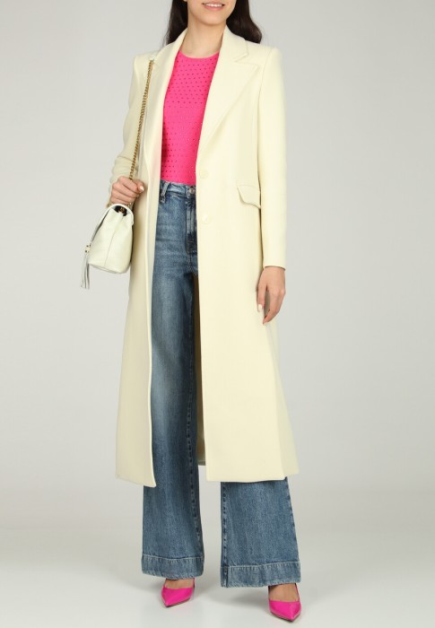 пальто  от бренда patrizia pepe вид слева