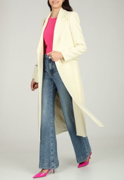 пальто  из италии вид сбоку