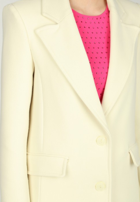 пальто  из проверенных материалов спереди