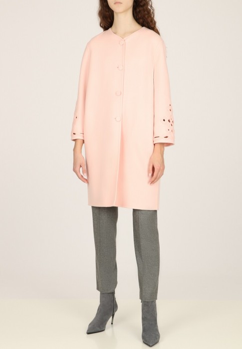 пальто  из италии вид сбоку