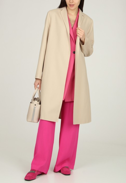 пальто  из италии вид сбоку