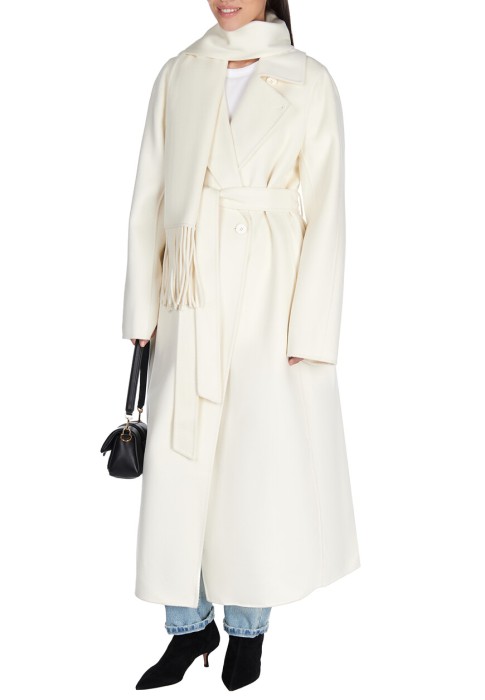 пальто  из италии вид сбоку